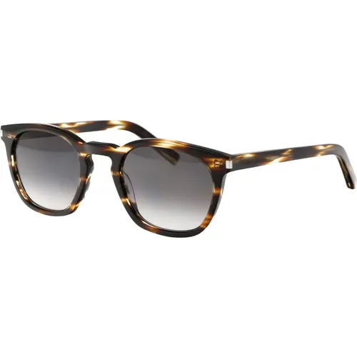 Retro Style Sunglasses SL 28 , unisex, Sizes: 49 MM - Saint Laurent - Modalova