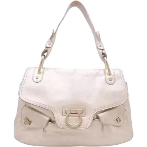 Pre-owned Leather shoulder-bags , unisex, Sizes: ONE SIZE - Salvatore Ferragamo Pre-owned - Modalova