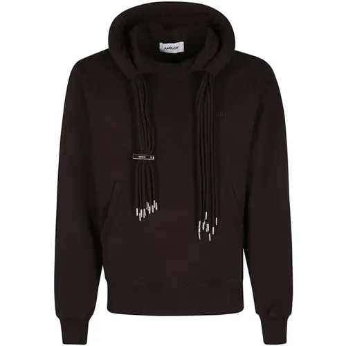 Stylish Logo Hooded Sweatshirt , male, Sizes: L, M, XS, S - Ambush - Modalova