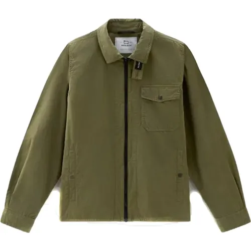 Stylish Jackets for Every Occasion , male, Sizes: M, L - Woolrich - Modalova