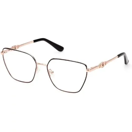 Geometric Glasses for Women , female, Sizes: 55 MM - Guess - Modalova