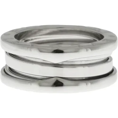 Pre-owned Jewellery, female, , Size: ONE SIZE Pre-owned Silver rings - Bvlgari Vintage - Modalova