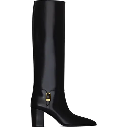 Heeled Boots, female, , Size: 6 US Julia Boots - Saint Laurent - Modalova