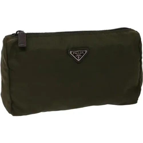 Pre-owned Clutches, female, , Size: ONE SIZE Pre-owned Nylon prada-bags - Prada Vintage - Modalova