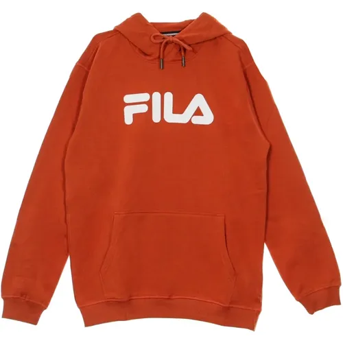 Hoodies, male, , Size: S Pure Hoodie Kangaroo Summer Fig - Fila - Modalova