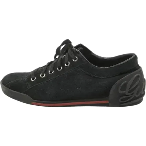 Pre-owned Suede sneakers , female, Sizes: 5 UK - Gucci Vintage - Modalova