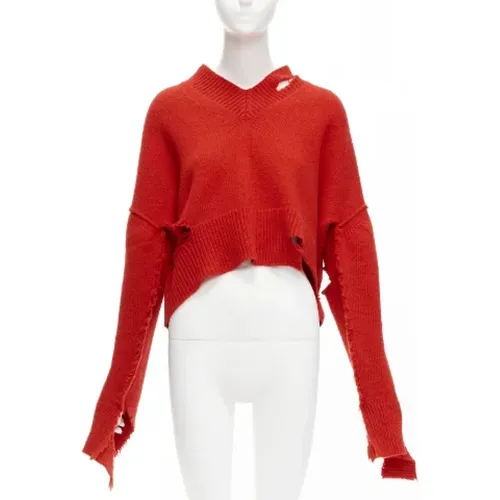 Pre-owned Wool tops , female, Sizes: M - Celine Vintage - Modalova