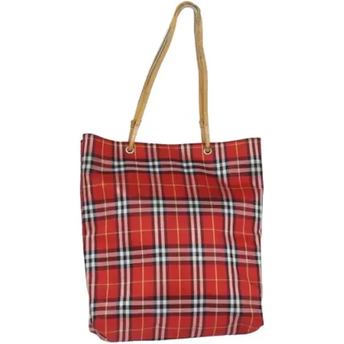 Pre-owned Tote Bags, female, , Size: ONE SIZE Pre-owned Canvas totes - Burberry Vintage - Modalova