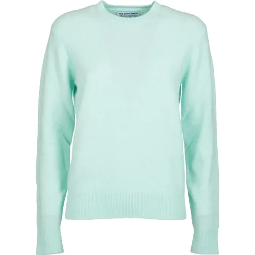 Stilvolle Girocollo Pullover , Damen, Größe: M - Saint Barth - Modalova