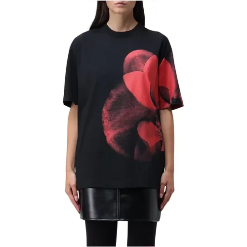 Casual Damen T-Shirt , Damen, Größe: 2XS - alexander mcqueen - Modalova