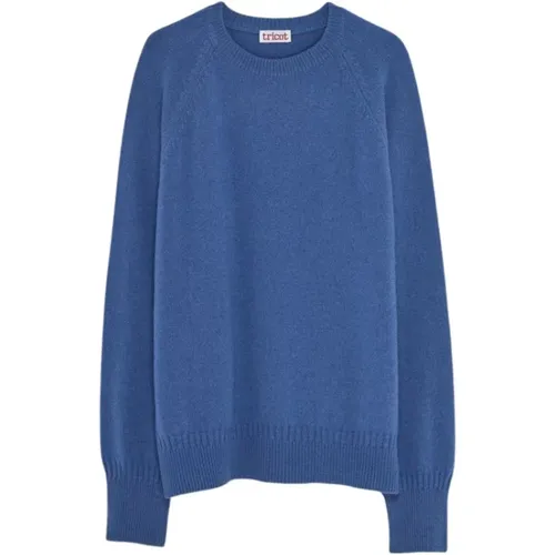 Cashmere round neck jumper , male, Sizes: L, M, 2XL - Tricot - Modalova