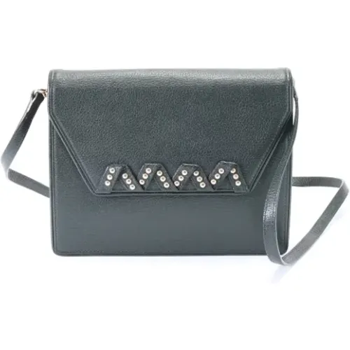 Pre-owned Cross Body Bags, female, , Size: ONE SIZE Pre-owned Leather shoulder-bags - Yves Saint Laurent Vintage - Modalova