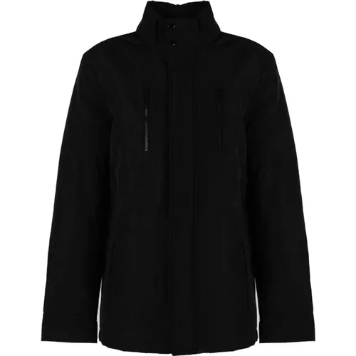 Minimalistische Jacke mit Kapuze , Herren, Größe: 4XL - Geox - Modalova