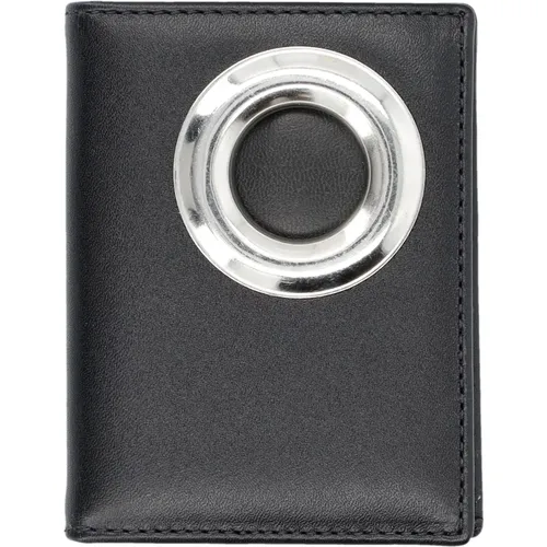 Eyelet Cardholder Wallet , male, Sizes: ONE SIZE - Comme des Garçons - Modalova