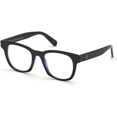 Blau/Andere Brille , Herren, Größe: 50 MM - Moncler - Modalova