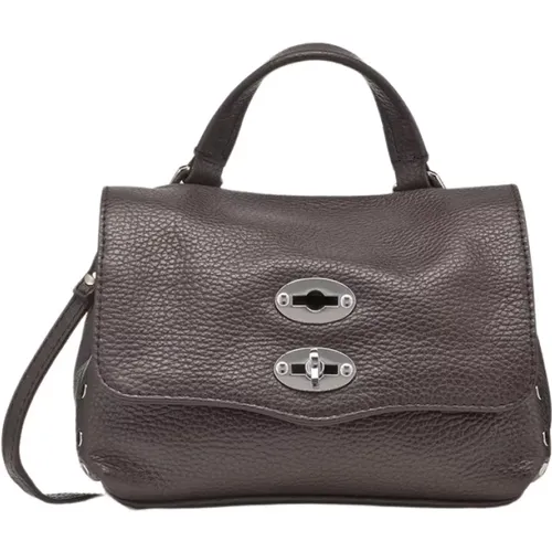 Baby Postina Leder Tasche , Damen, Größe: ONE Size - Zanellato - Modalova