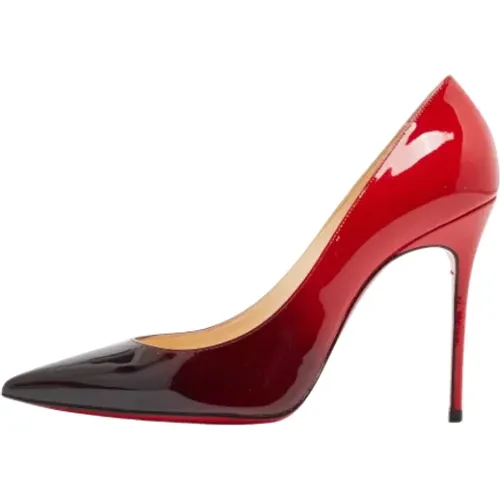 Pre-owned Pumps, female, , Size: 7 1/2 US Pre-owned Leather heels - Christian Louboutin Pre-owned - Modalova