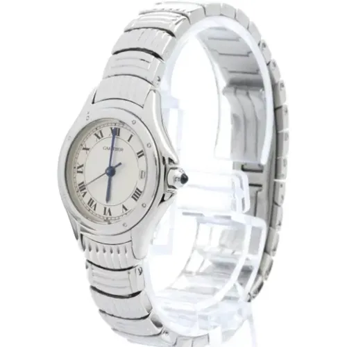 Pre-owned Watches, female, , Size: ONE SIZE Pre-owned Stainless Steel watches - Cartier Vintage - Modalova