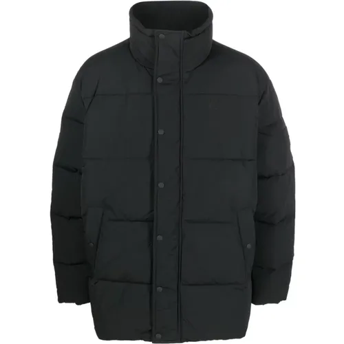 Badge oversized puffer , male, Sizes: M, L, S - Calvin Klein Jeans - Modalova