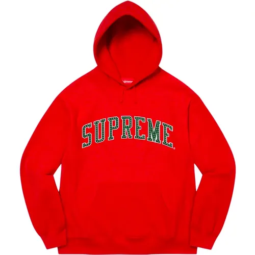 Roter Stars Arc Kapuzenpullover Limited Edition - Supreme - Modalova