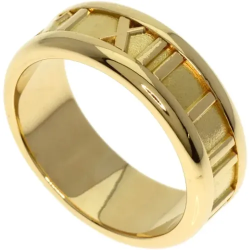 Pre-owned Gold rings , female, Sizes: ONE SIZE - Tiffany & Co. Pre-owned - Modalova