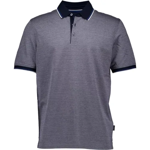 Dark Polo Shirt , male, Sizes: 2XL, XL, M, 3XL, L - Bugatti - Modalova