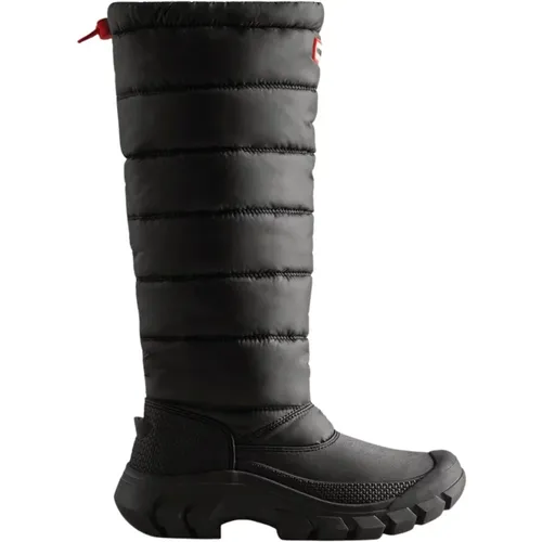 Intrepid Tall Snow Boots , female, Sizes: 3 UK - Hunter - Modalova