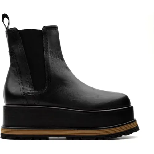 Fregio Boots , female, Sizes: 7 UK, 4 UK, 3 UK - Laura Bellariva - Modalova