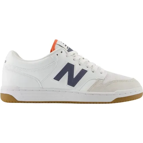 Klassische 480 Weiß & Blau Sneakers , Herren, Größe: 41 1/2 EU - New Balance - Modalova