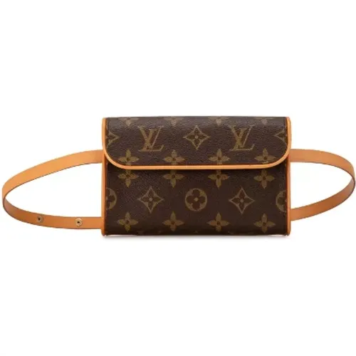 Pre-owned Belt Bags, female, , Size: ONE SIZE Pre-owned Canvas crossbody-bags - Louis Vuitton Vintage - Modalova