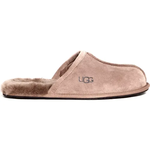 Braune Lederstiefeletten , Herren, Größe: 43 EU - Ugg - Modalova