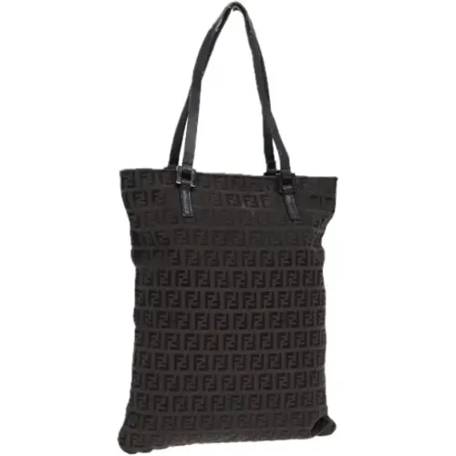 Pre-owned Tote Bags, female, , Size: ONE SIZE Pre-owned Canvas totes - Fendi Vintage - Modalova