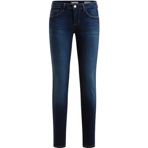 Super Stretch Dunkelblaue Skinny Jeans - Guess - Modalova
