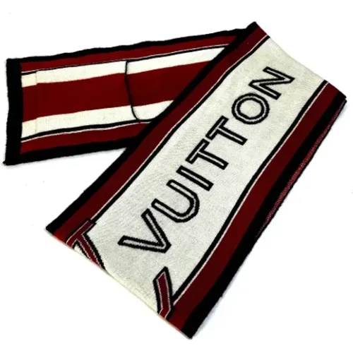 Pre-owned Scarves, male, , Size: ONE SIZE Pre-owned Wool scarves - Louis Vuitton Vintage - Modalova