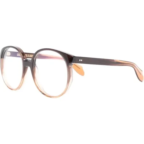 Braun/Havanna Optische Brille, vielseitig und stilvoll , Damen, Größe: 57 MM - Cutler And Gross - Modalova