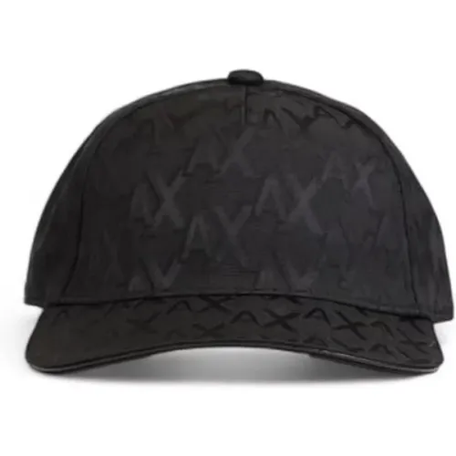 Caps, male, , Size: ONE SIZE Polyester Hats & Caps - Armani Exchange - Modalova