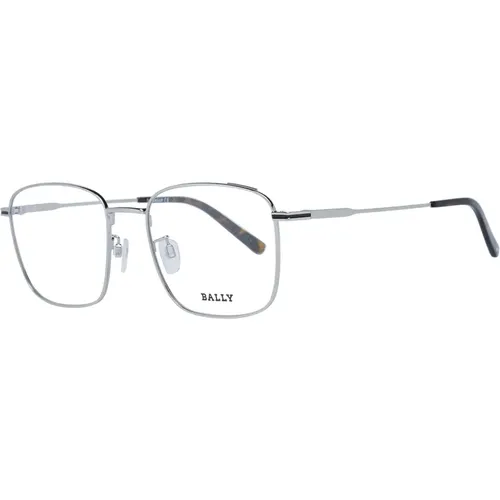 Glasses, male, , Size: ONE SIZE Silver Men Optical Frames - Bally - Modalova