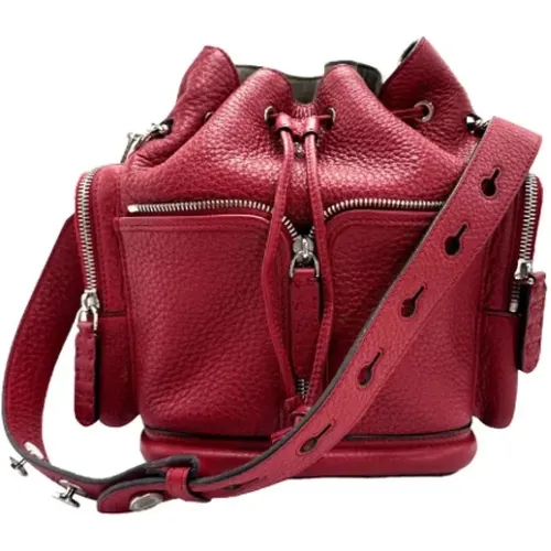 Pre-owned Bucket Bags, female, , Size: ONE SIZE Pre-owned Leather fendi-bags - Fendi Vintage - Modalova