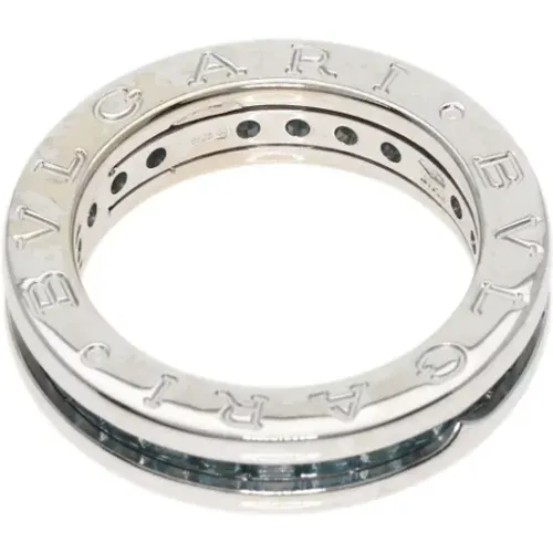 Pre-owned Jewellery, female, , Size: ONE SIZE Pre-owned White Gold rings - Bvlgari Vintage - Modalova