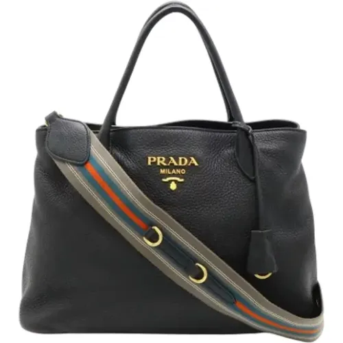 Pre-owned Leather prada-bags , female, Sizes: ONE SIZE - Prada Vintage - Modalova