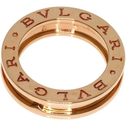 Pre-owned Jewellery, female, , Size: ONE SIZE Pre-owned Rose Gold rings - Bvlgari Vintage - Modalova