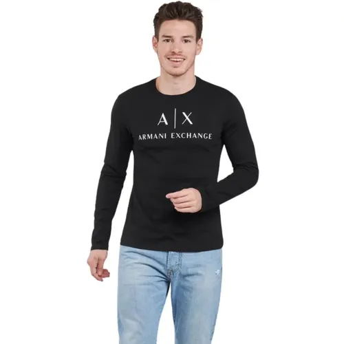 Polo Shirt , Herren, Größe: M - Armani Exchange - Modalova