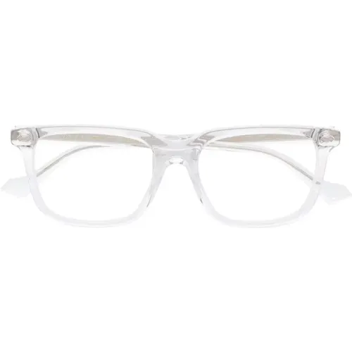 Glasses, male, , Size: 53 MM Clear Optical Frame, Versatile and Stylish - Gucci - Modalova