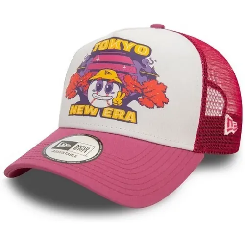 Tokio Grafikdruck Trucker Hut - new era - Modalova