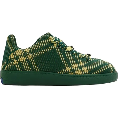 Sneakers, male, , Size: 7 US Knit Sneakers - Burberry - Modalova