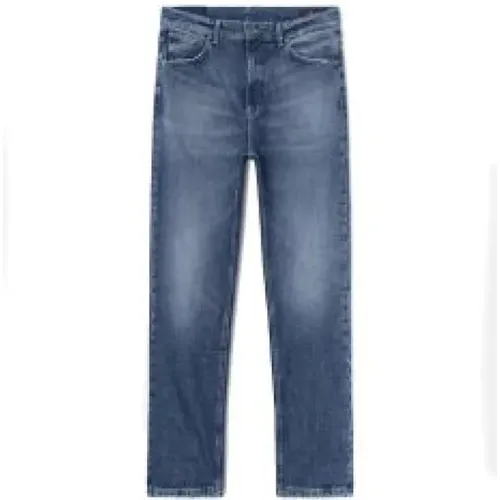 Classic Straight Jeans Upgrade , male, Sizes: W31, W33, W29, W34, W30 - Dondup - Modalova