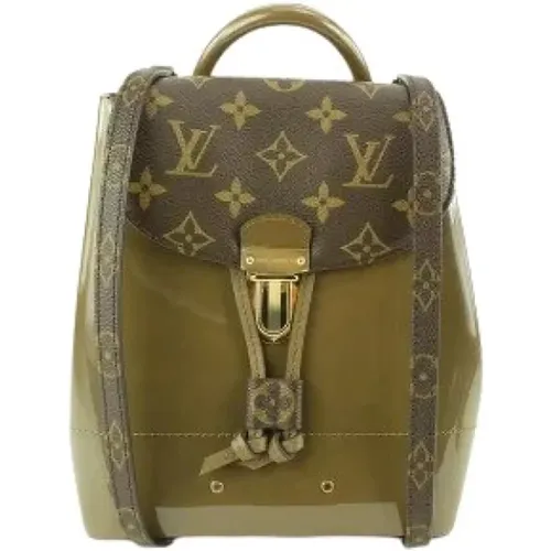 Pre-owned Backpacks, female, , Size: ONE SIZE Canvas Bags - Pre-owned, Made in France - Louis Vuitton Vintage - Modalova