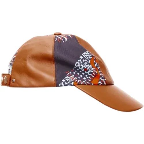 Pre-owned Accessories, female, , Size: ONE SIZE Pre-owned Leather hats - Hermès Vintage - Modalova