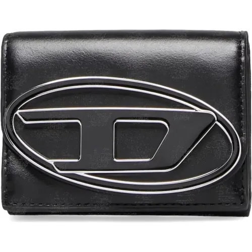 Wallets & Cardholders, female, , Size: ONE SIZE Womens Wallet with Coin Pocket, Synthetic Leather - Diesel - Modalova