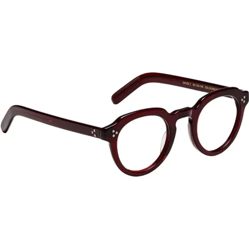 Glasses, unisex, , Size: 45 MM Gavolt OPT Burgundy Optical Frame - Moscot - Modalova